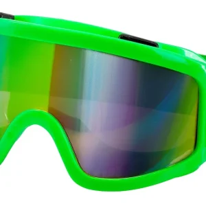 Occhiali da Sci o Snowboard Anni 80 Verde Neon