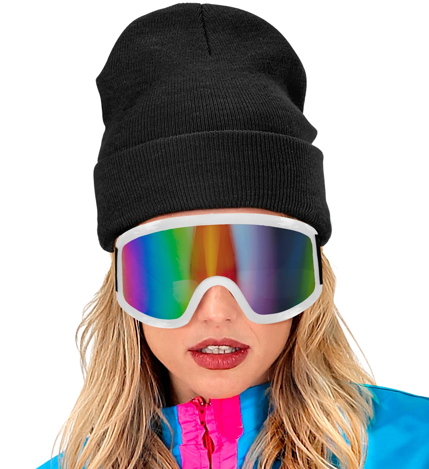 Cappello Nero Tipo Lana - immagine 7