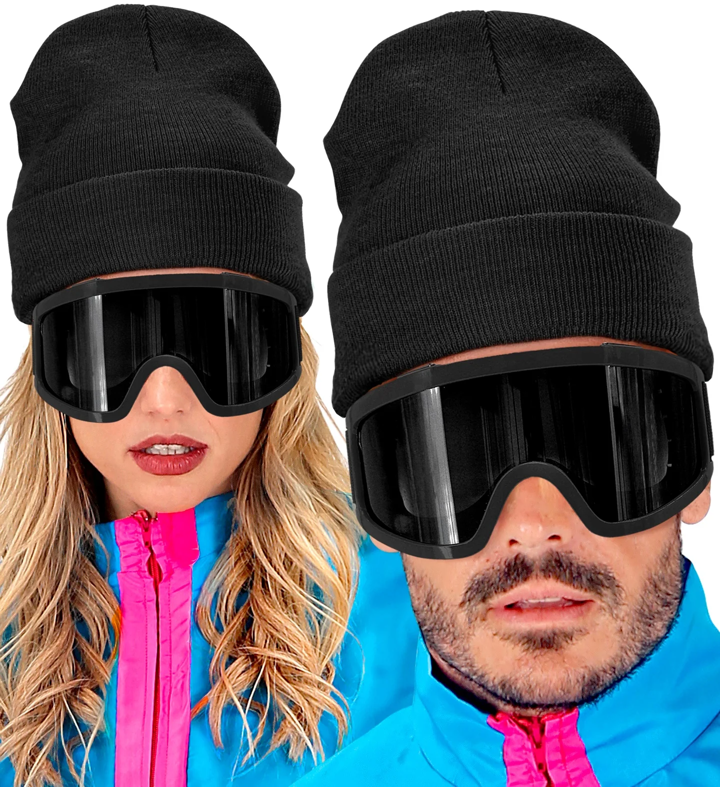 Cappello Nero Tipo Lana - immagine 3