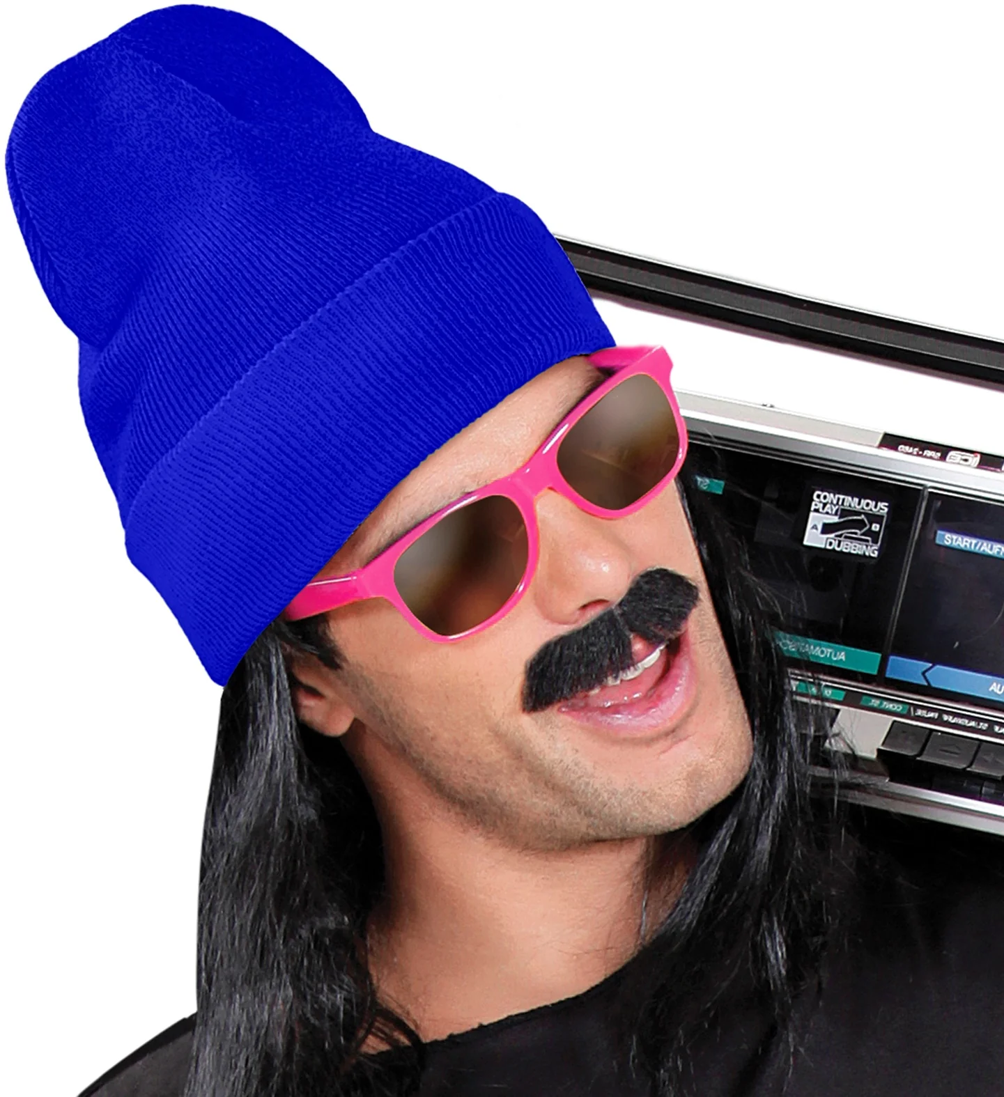 Cappello Blu Scuro Tipo Lana - immagine 9