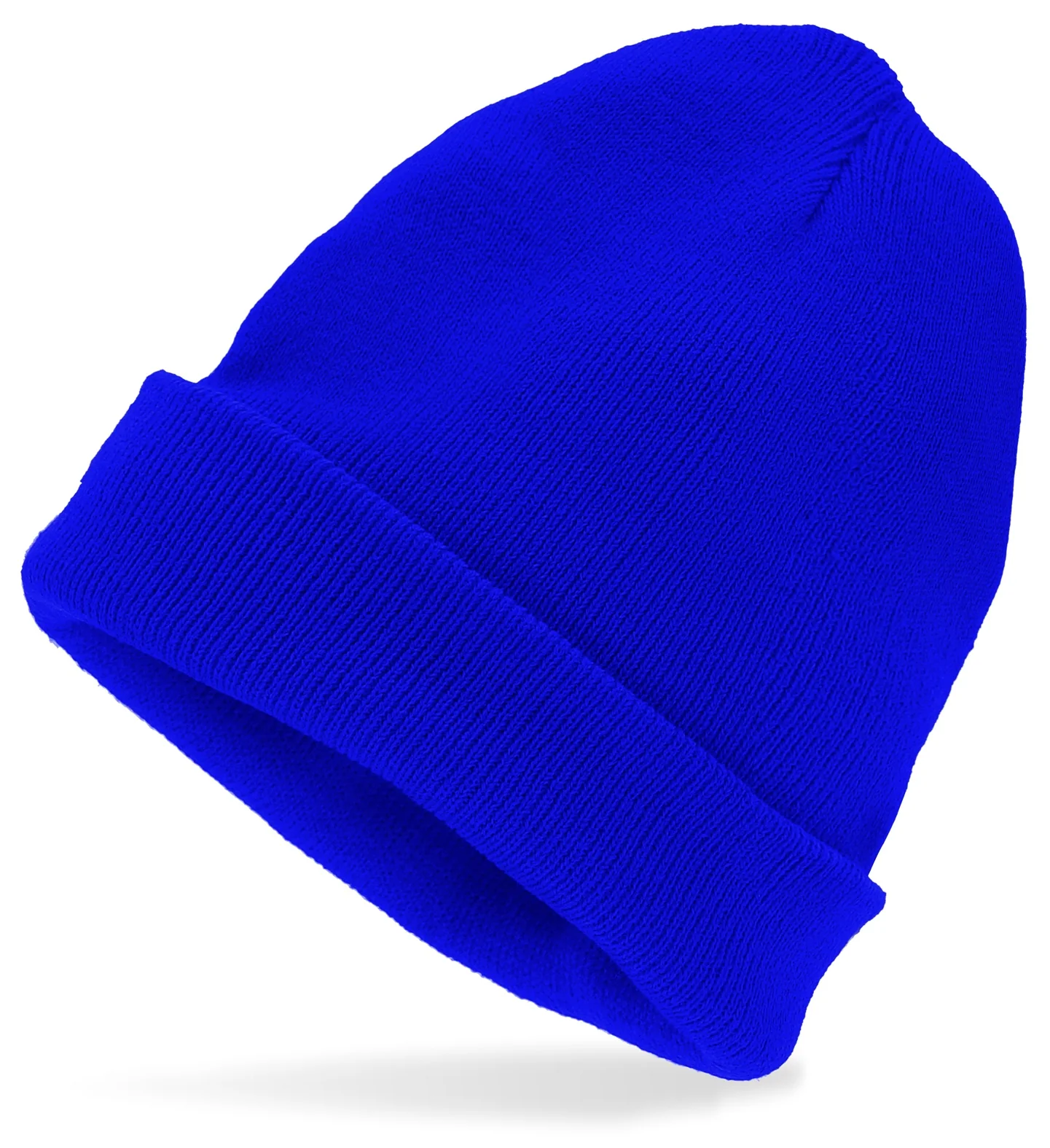 Cappello Blu Scuro Tipo Lana