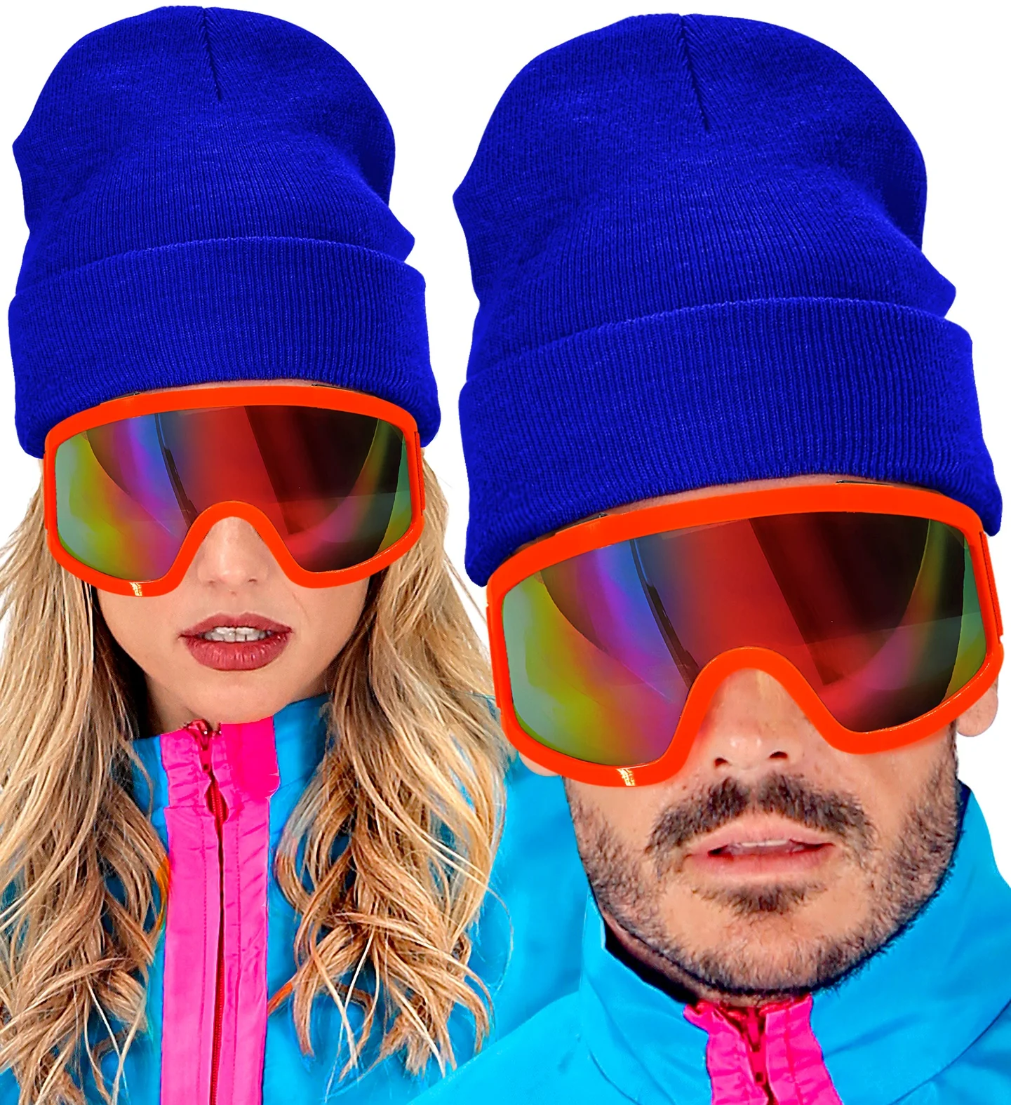 Cappello Blu Scuro Tipo Lana - immagine 5