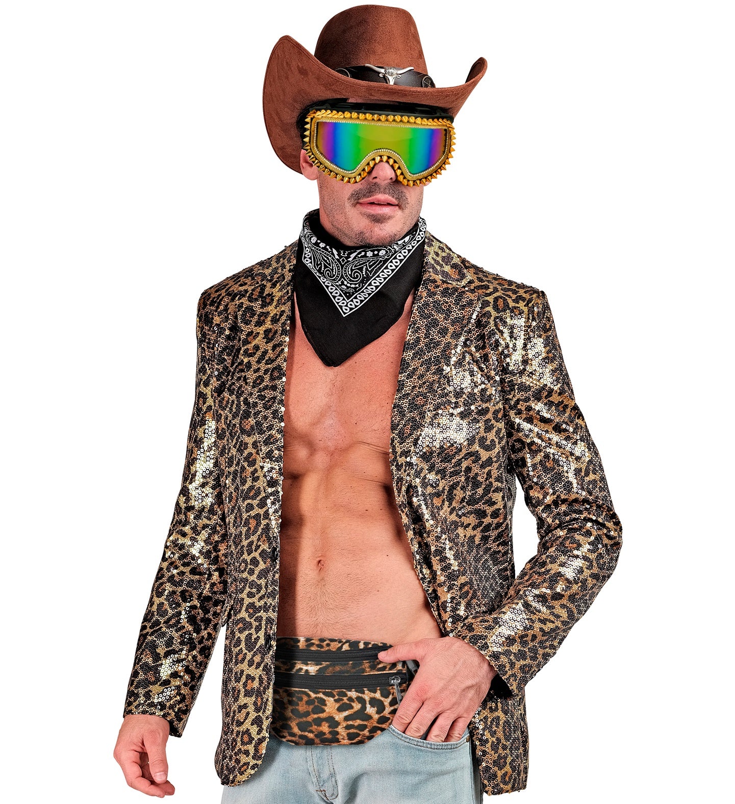 Marsupio Anni 80 di Leopardo - immagine 4