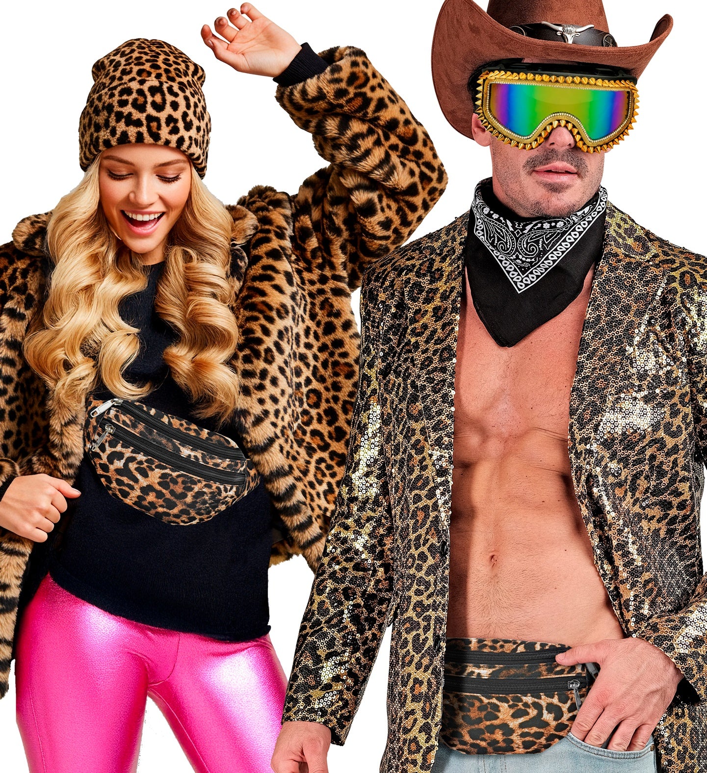 Marsupio Anni 80 di Leopardo - immagine 3