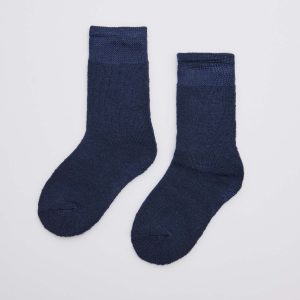 Calzini termici per bambini blu scuro