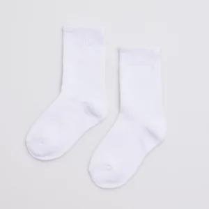 Calzini bianchi in cotone per bambini