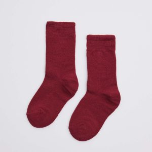 Calzini per bambini in cotone marrone