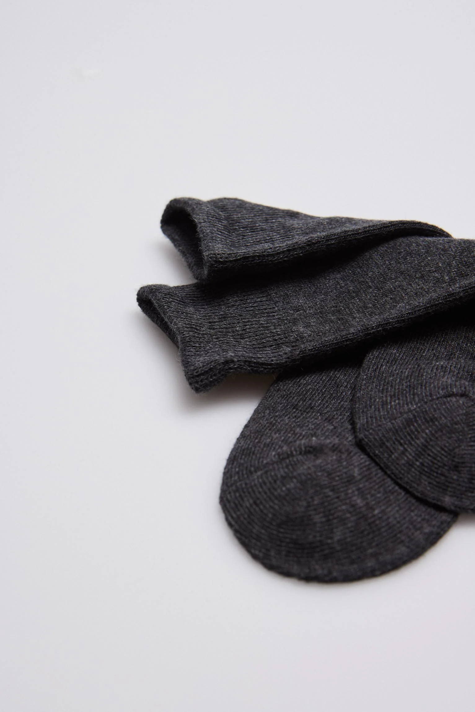 Calzini per bambini in cotone antracite - immagine 3
