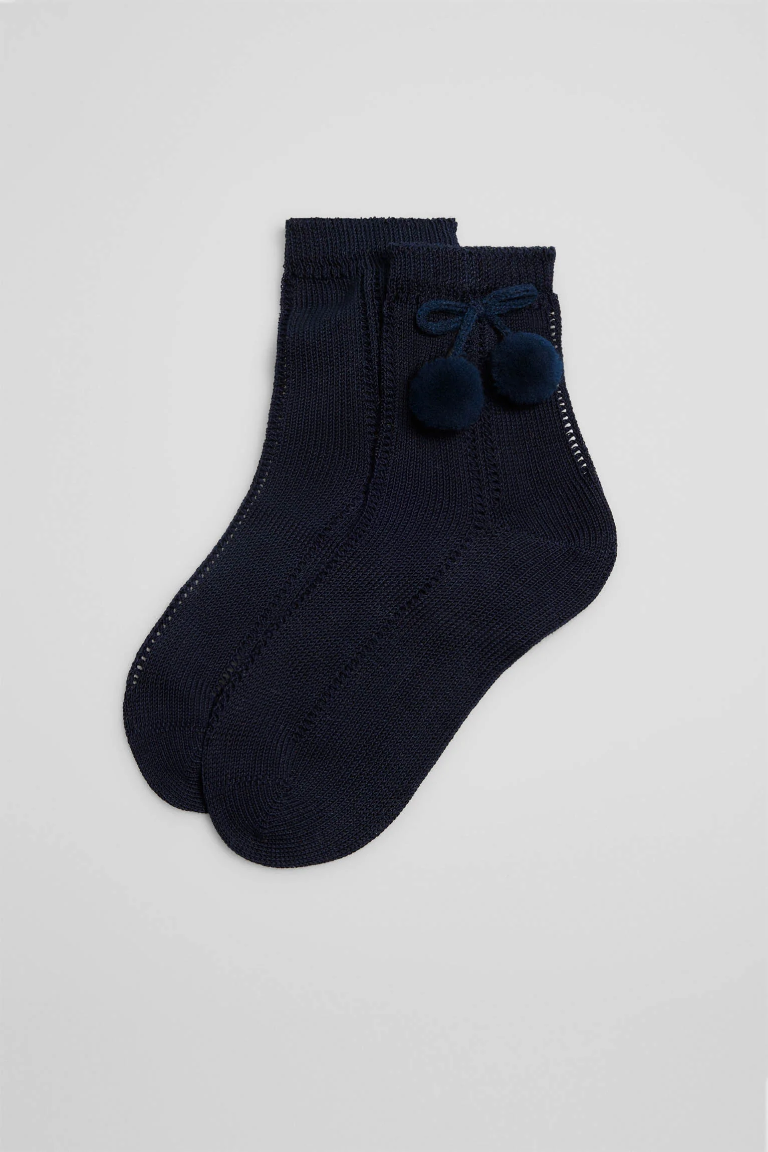 Calzini per bambini traforati blu scuro