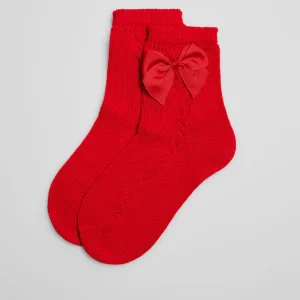 Calzini traforati rossi per bambini