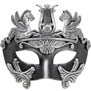 Maschera Greca o Romana Argento