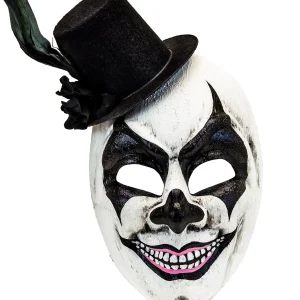 Maschera di Clown Assassino con Cilindro