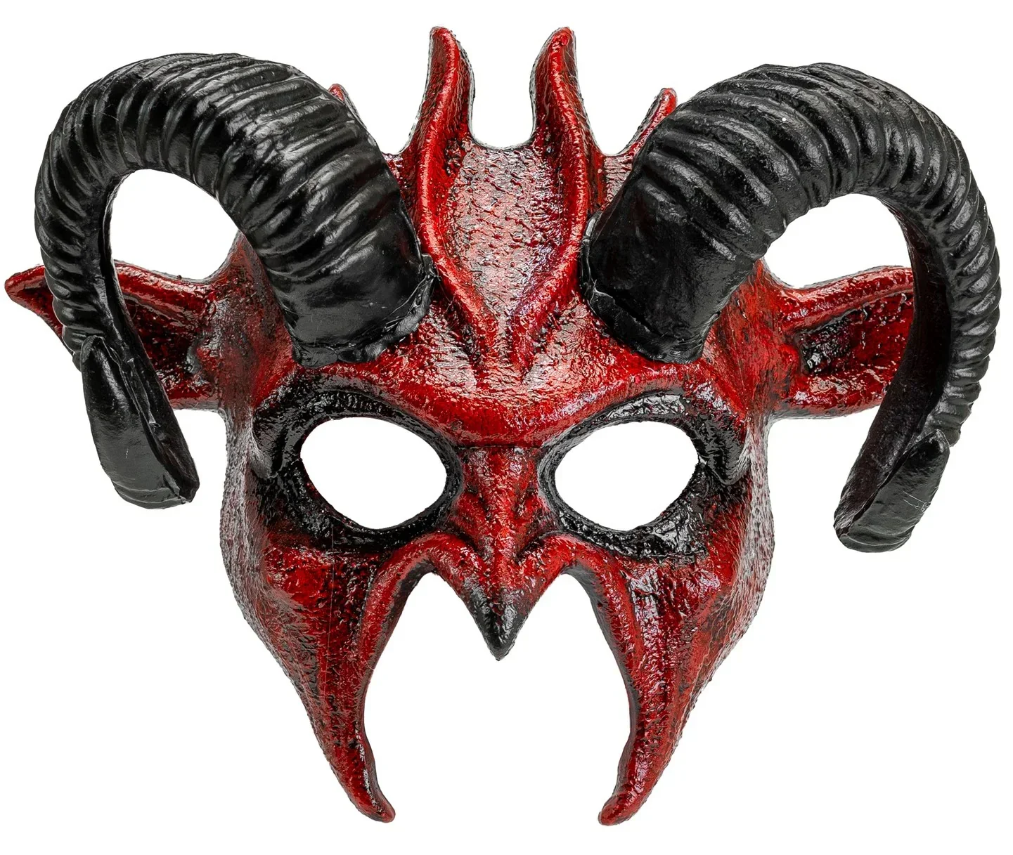Maschera di Demone Satana con Corna