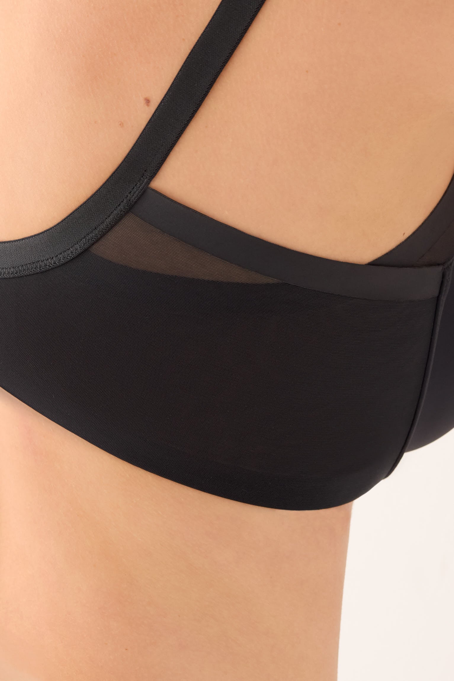 Reggiseno imbottito con ferretto Nomarks, reggiseno nero Sun - immagine 5