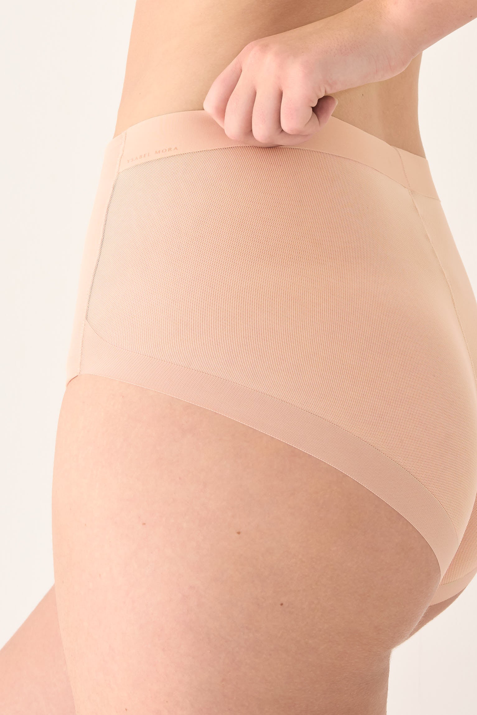 Reggiseno contenitivo color carne a vita alta - immagine 5