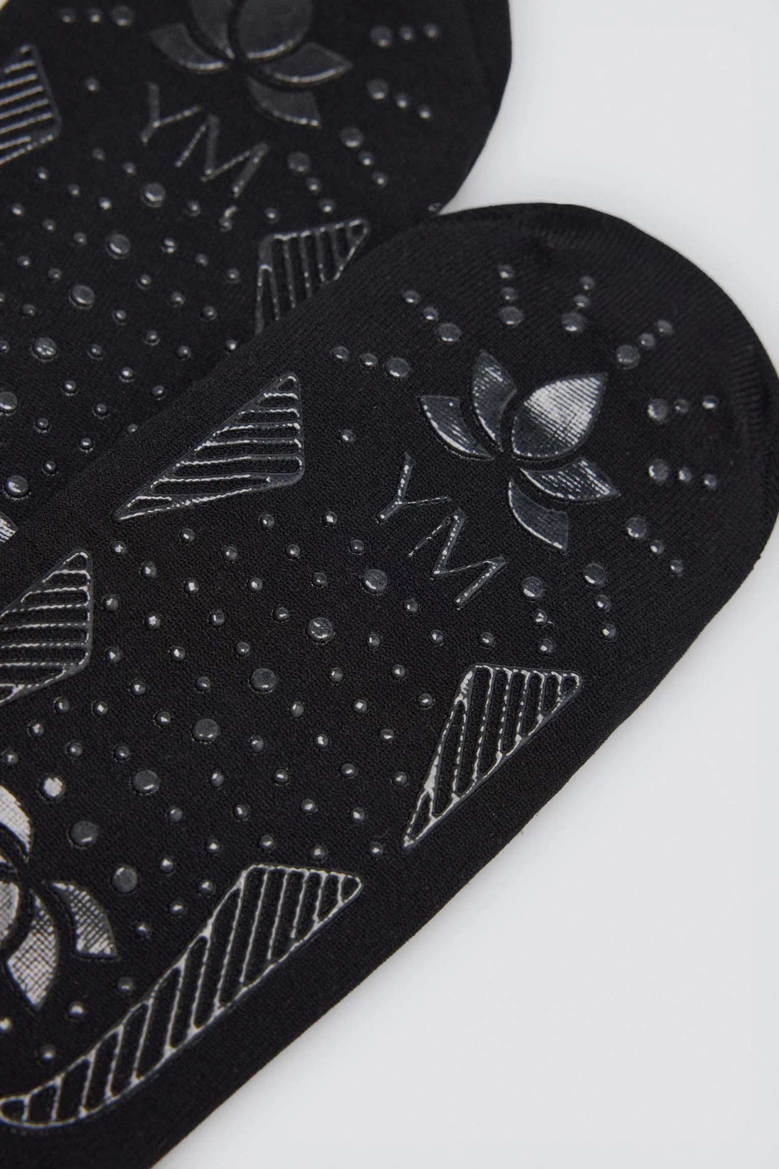 Calzini antiscivolo per Yoga e Pilates, neri - immagine 4