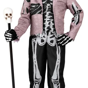 Costume da Scheletro Elegante con Frac per Bambino