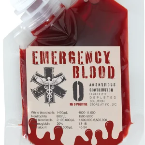 Borsa di Sangue Artificiale per Decorazione