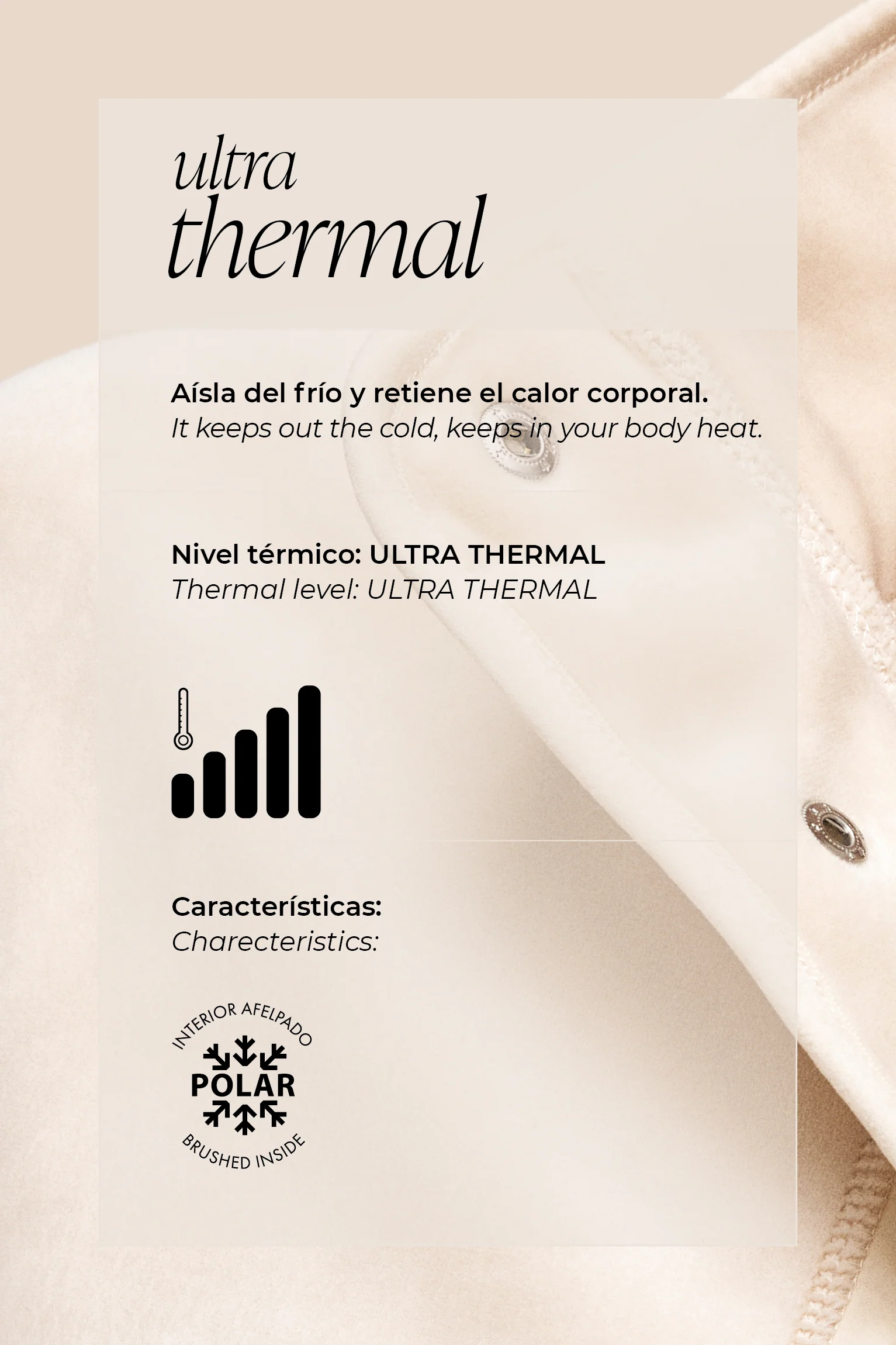 Leggings termici da bambina in pile grigio - immagine 7