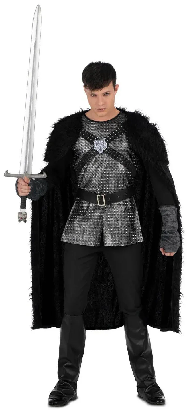 Costume da Vichingo del Nord con Mantello per Uomo - immagine 5