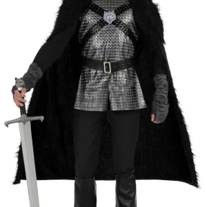 Costume da Vichingo del Nord con Mantello per Uomo