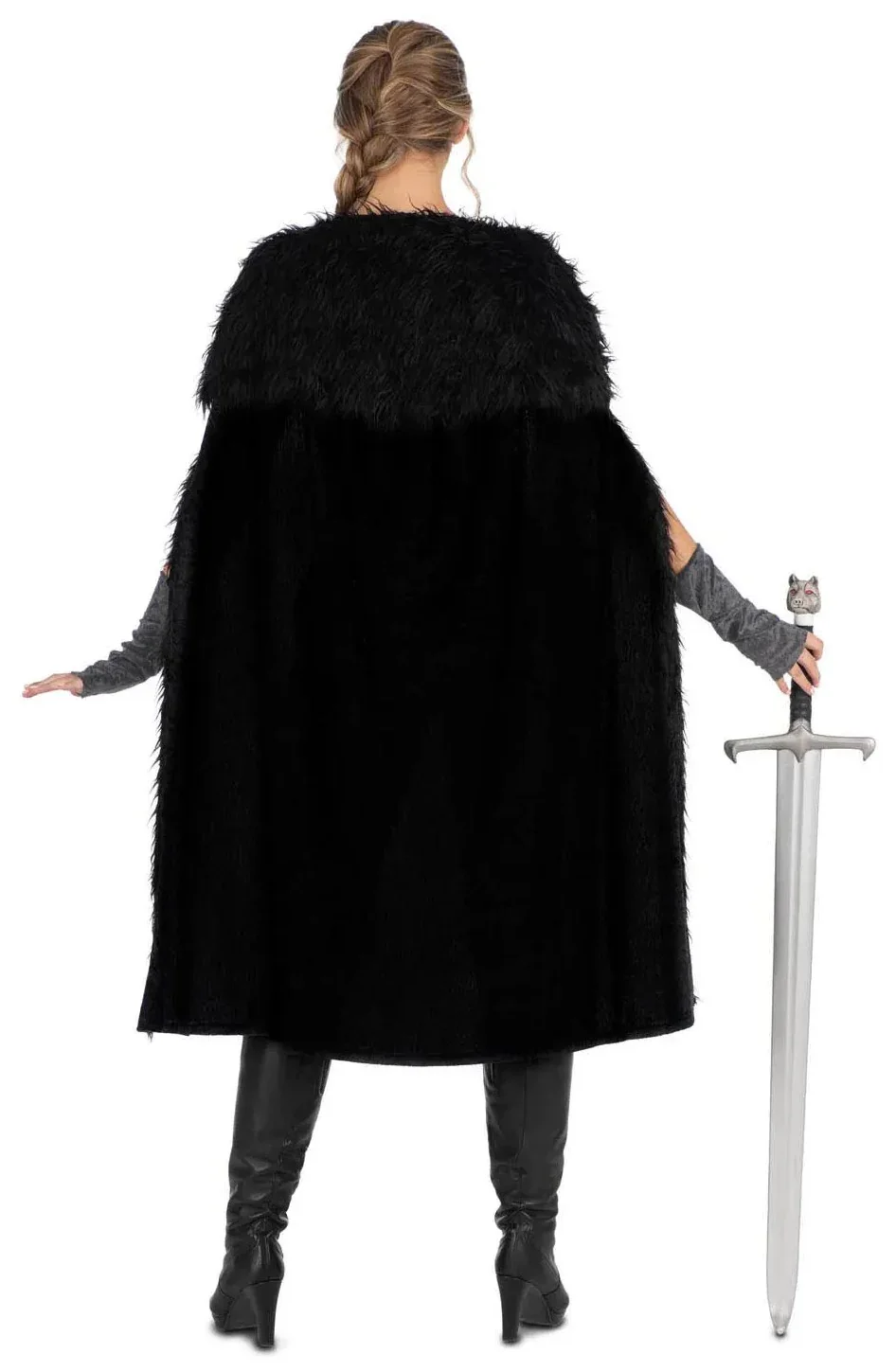 Costume da Vichinga Nordica con Mantello per Donna - immagine 4