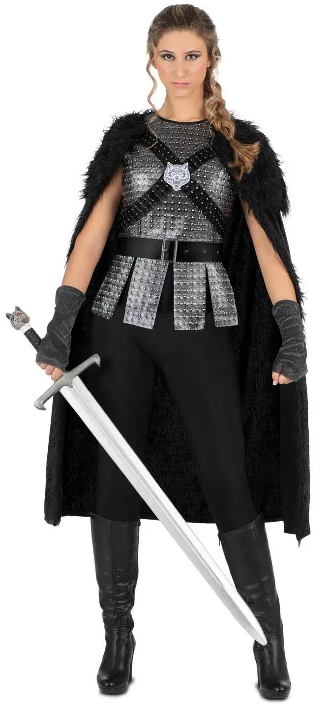 Costume da Vichinga Nordica con Mantello per Donna