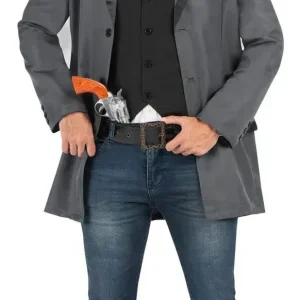 Costume da Cowboy Pistolero con Giacca per Uomo