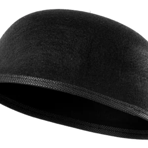 Cappello Casco Nero di Feltro per Decorare