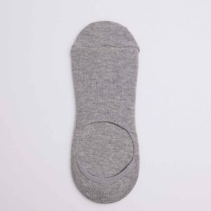Calzini basic invisibili grigi da mignolo