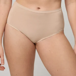 Confezione da 2 mutandine alte basic nude