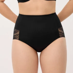 Borsa dimagrante a compressione media, pizzo nero