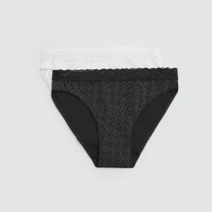 Confezione da 2 mini slip stampati