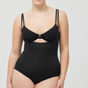 Body-up snellente in cotone nero