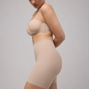 Cintura dimagrante a taglio laser nuda ad alta compressione nuda