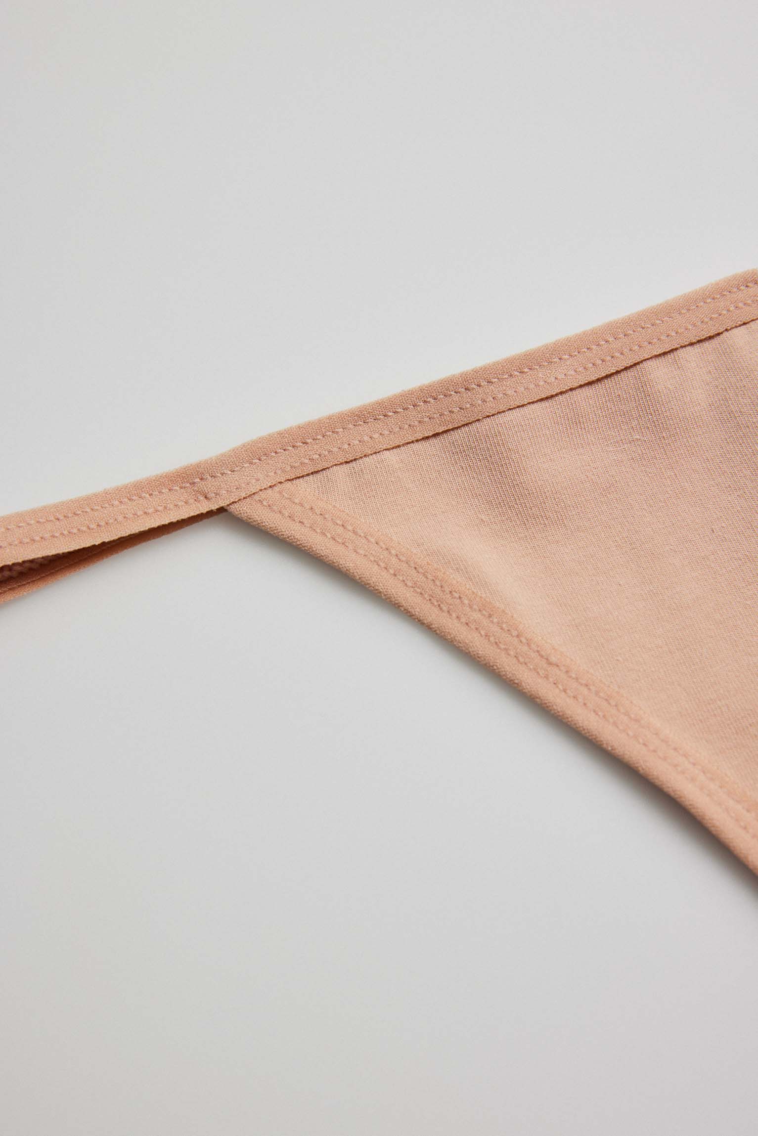 Perizoma in filo di cotone nudo - immagine 5