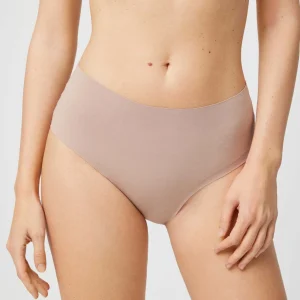 Mutandina alta in visone laserato