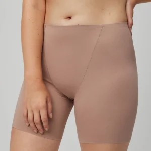 Shorts antisfregamento in visone laserato