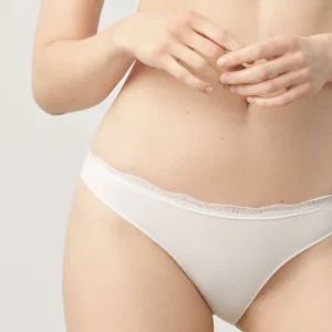 Mutandine di lingerie bianca
