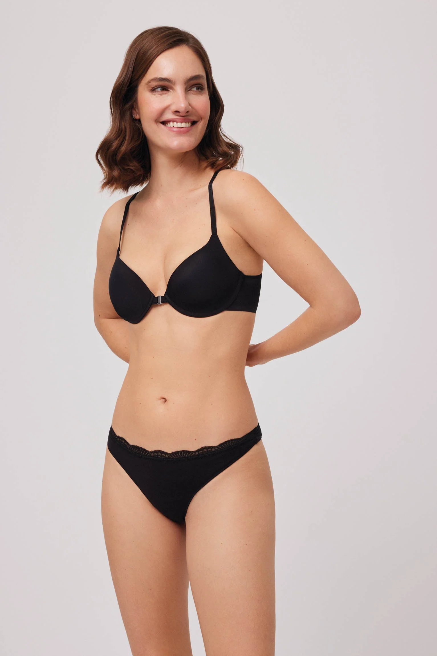 Perizoma intimo nero - immagine 2