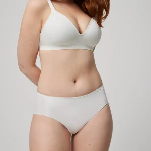 Mutandine contenitive con finiture bianche invisibili