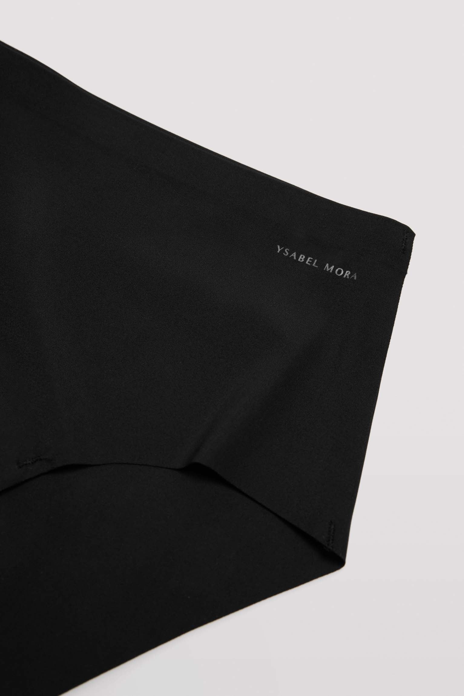 Mutandina assorbente anticaduta nera - immagine 6