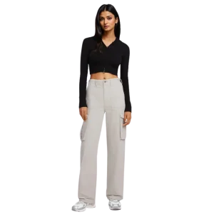 Pantaloni cargo regolabili