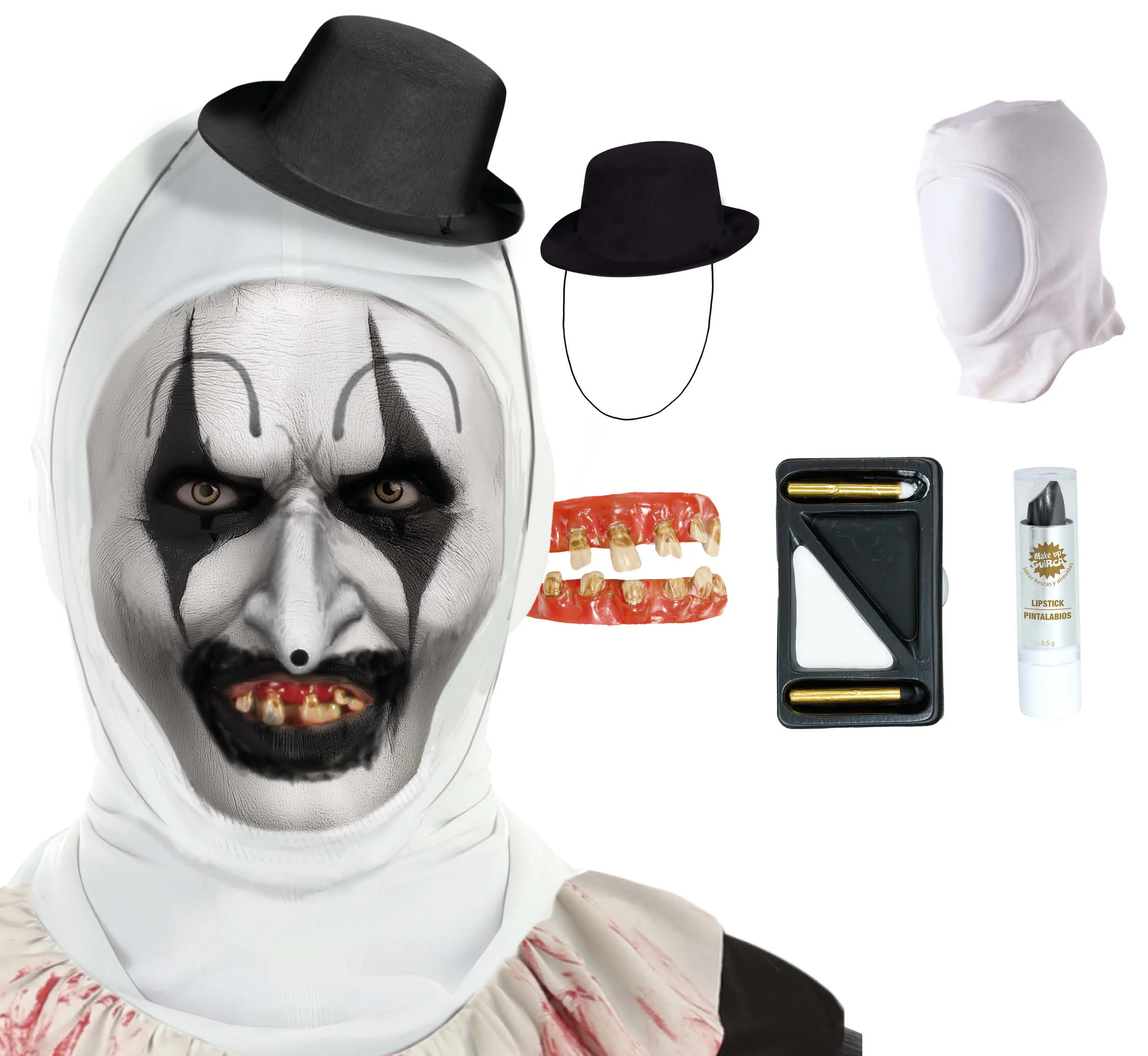 Kit di Caratterizzazione di Clown Art Terrifier - immagine 5