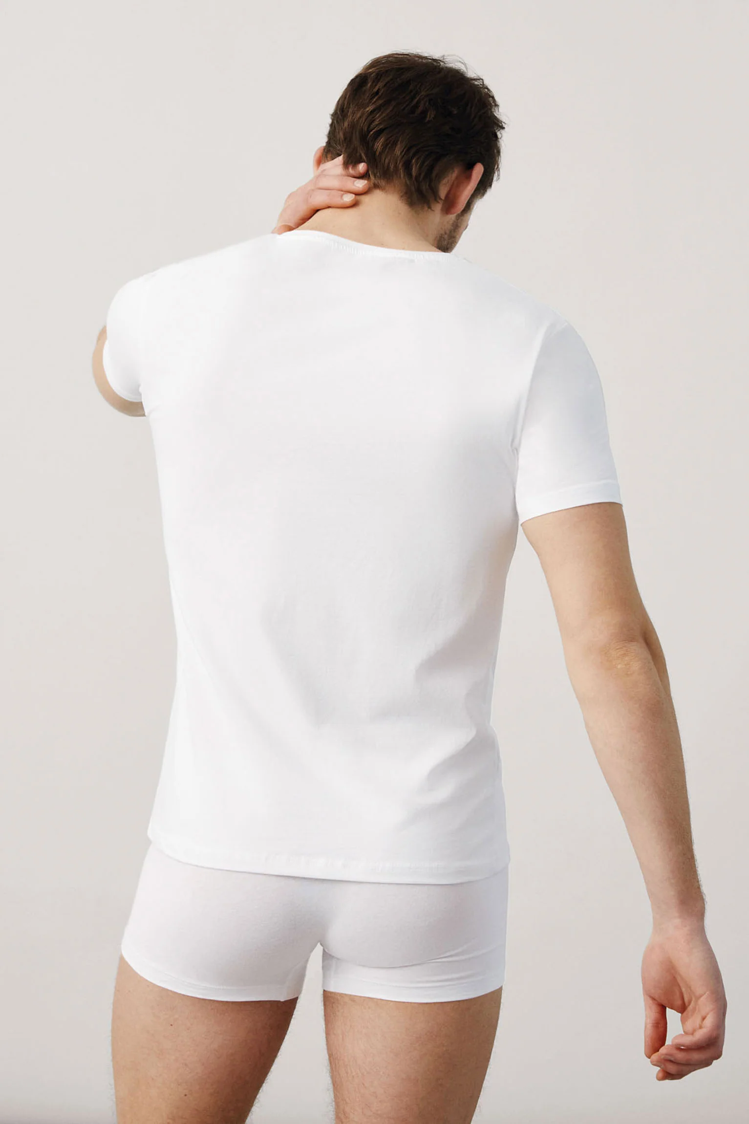 Maglietta bianca a maniche corte - immagine 3