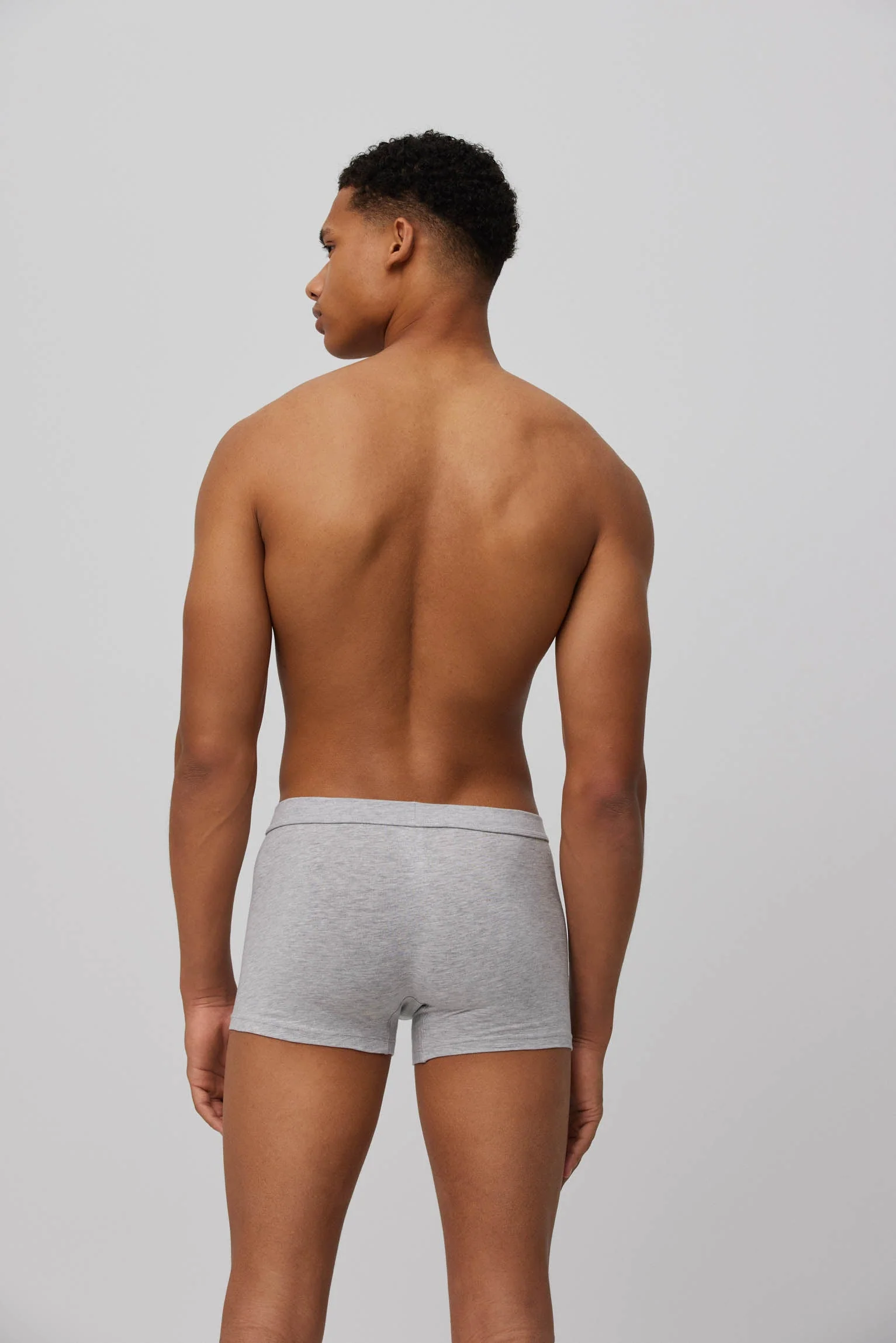 Boxer basic grigio - immagine 3