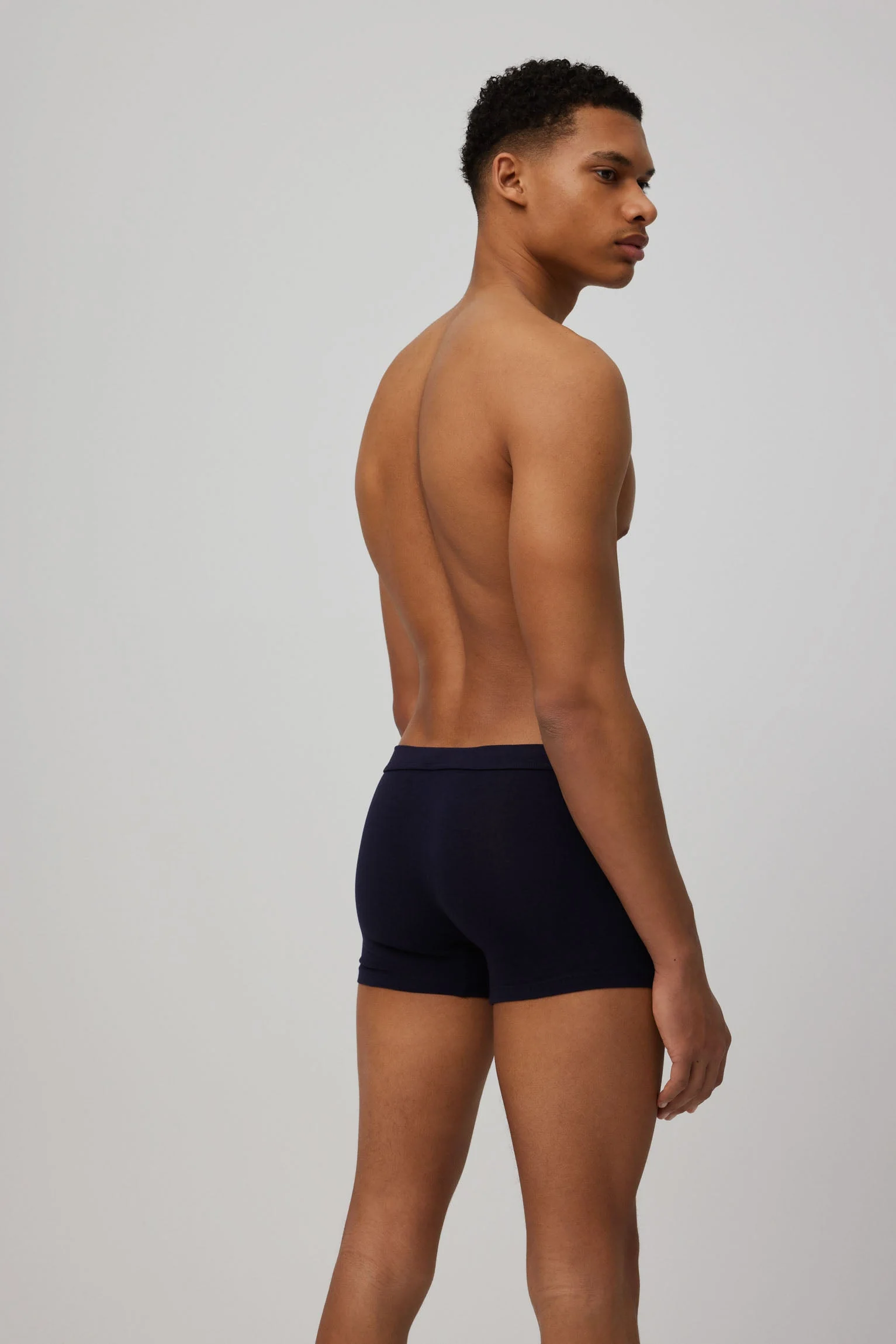Boxer basic blu scuro - immagine 3
