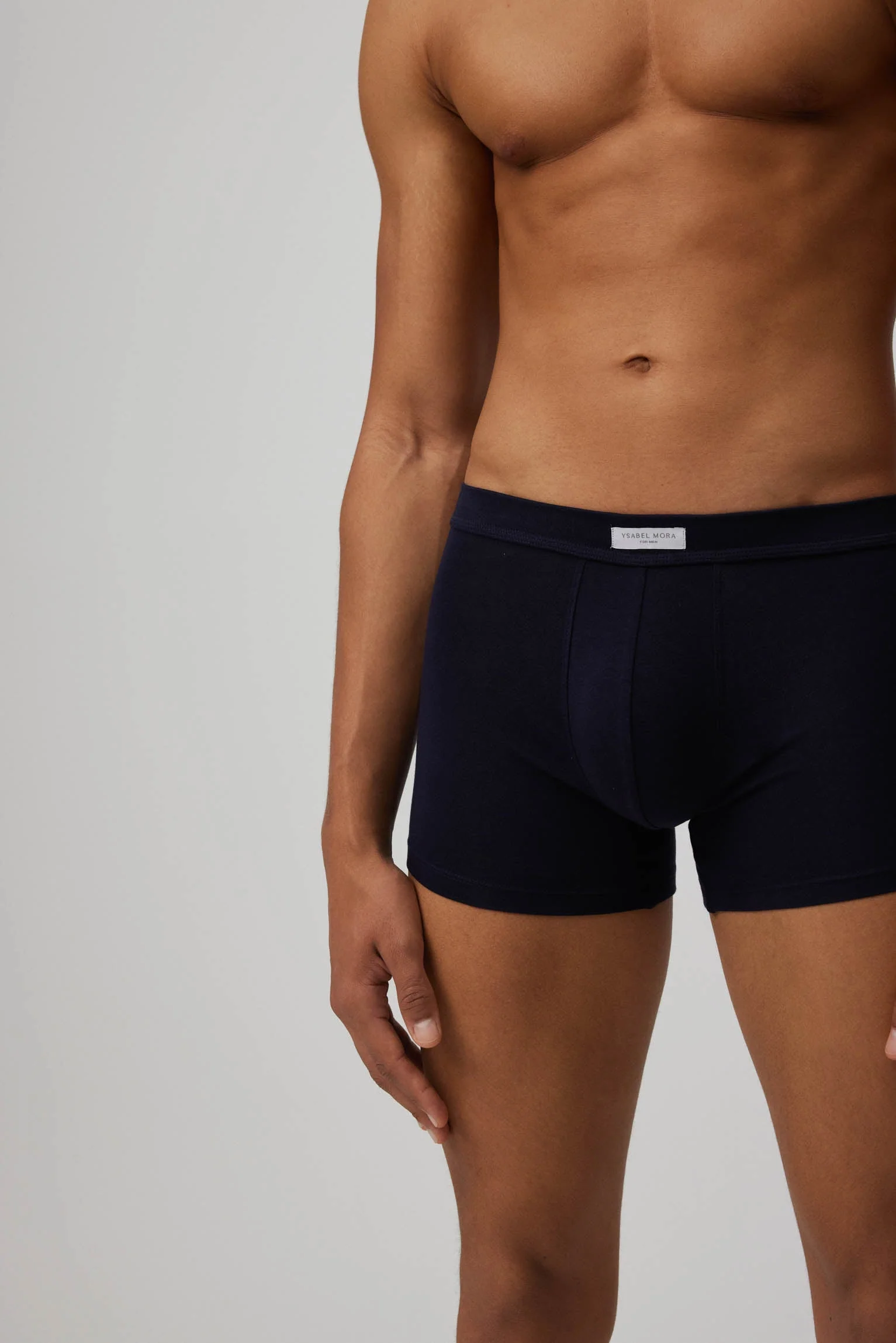 Boxer basic blu scuro