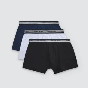 Confezione da 3 boxer semplici e semplici