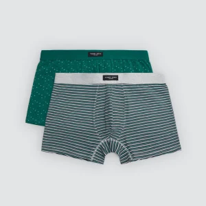 Confezione da 2 boxer con stampa geometrica